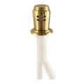 Kingston Brass KA831BB Dishwasher Air Gap, Brushed Brass KA831BB